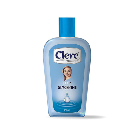 CLERE 100% Pure Glycerin Liquid for Versatile Body Skin Care, Glycerine for Face Moisturizes Dry Skin & Softens, Glycerol Reduces Stretch Marks 200 ml (Pack of 1) Sourced by Bronx International Ltd