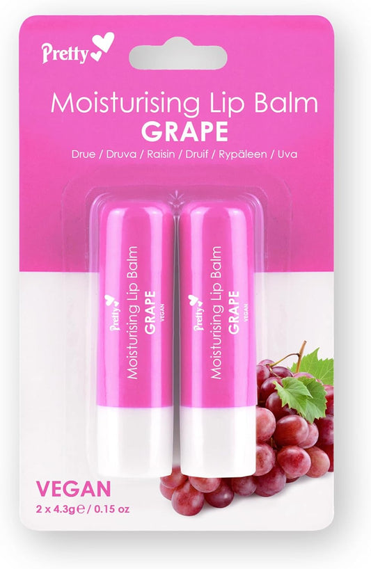 Pretty Moisturising Lip Balm - Grape