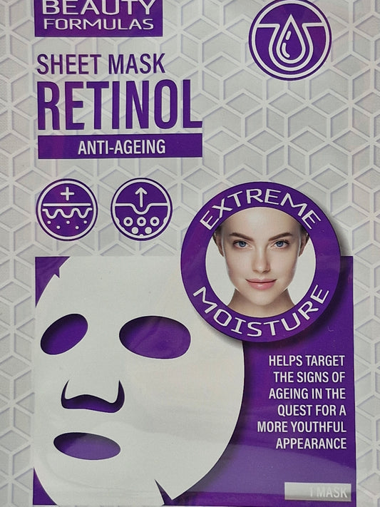 Beauty Formulas Retinol Sheet Mask