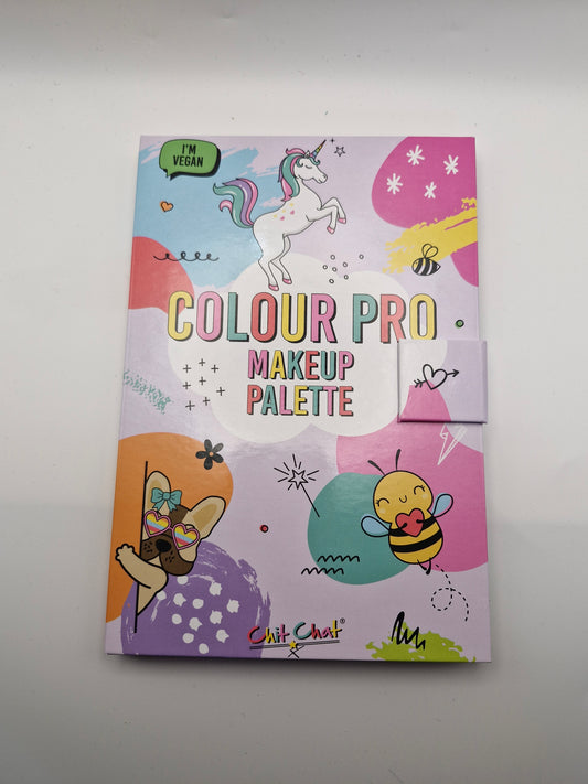 Chit Chat Colour Pro Eye Shadow Make-Up Palette with Lip Gloss Blusher & Mirror