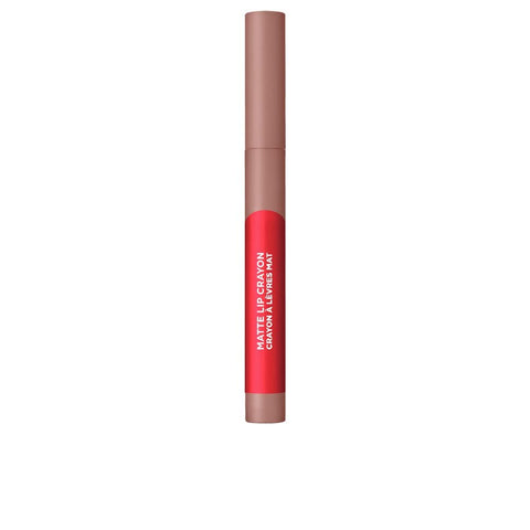 L'Oreal Paris Infallible Very Matte Lip Crayon Lipstick, Smudge Proof, Pink Lipstick, 111 A Little Chilli