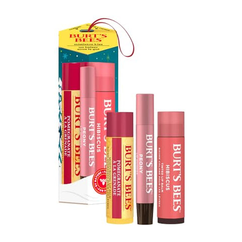 Burt's Bees Moisturising Lip Balm, Salted Caramel Flavour, With Beeswax and Vitamin E, Limited Edition Christmas Flavour, 4.25g