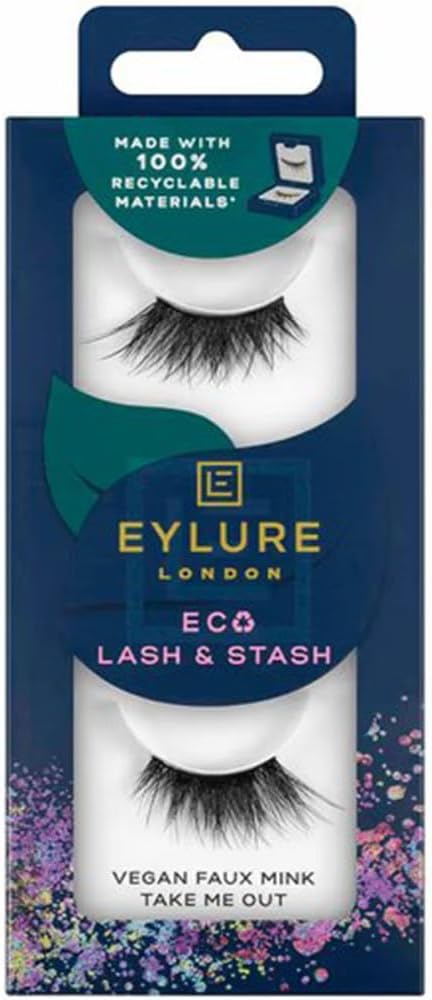 Eylure Eco Lash & Stash Vegan Faux Mink False Eyelashes- Take Me Out