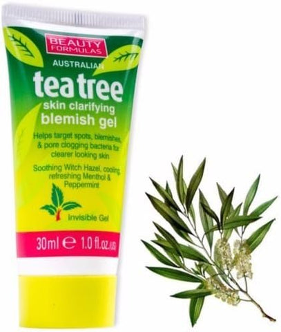 Beauty Formulas Australian Tea Tree Skin Clarifying Blemish Gel
