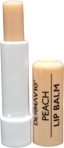 Derma V10 Trio Pack 1 of Each Lip balm Peach Watermelon Berry AND 1 Original Derma intensive with Vitamin E Lip Balm 4.8g