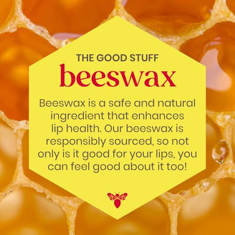 Burt's Bees Moisturising Lip Balm, Salted Caramel Flavour, With Beeswax and Vitamin E, Limited Edition Christmas Flavour, 4.25g