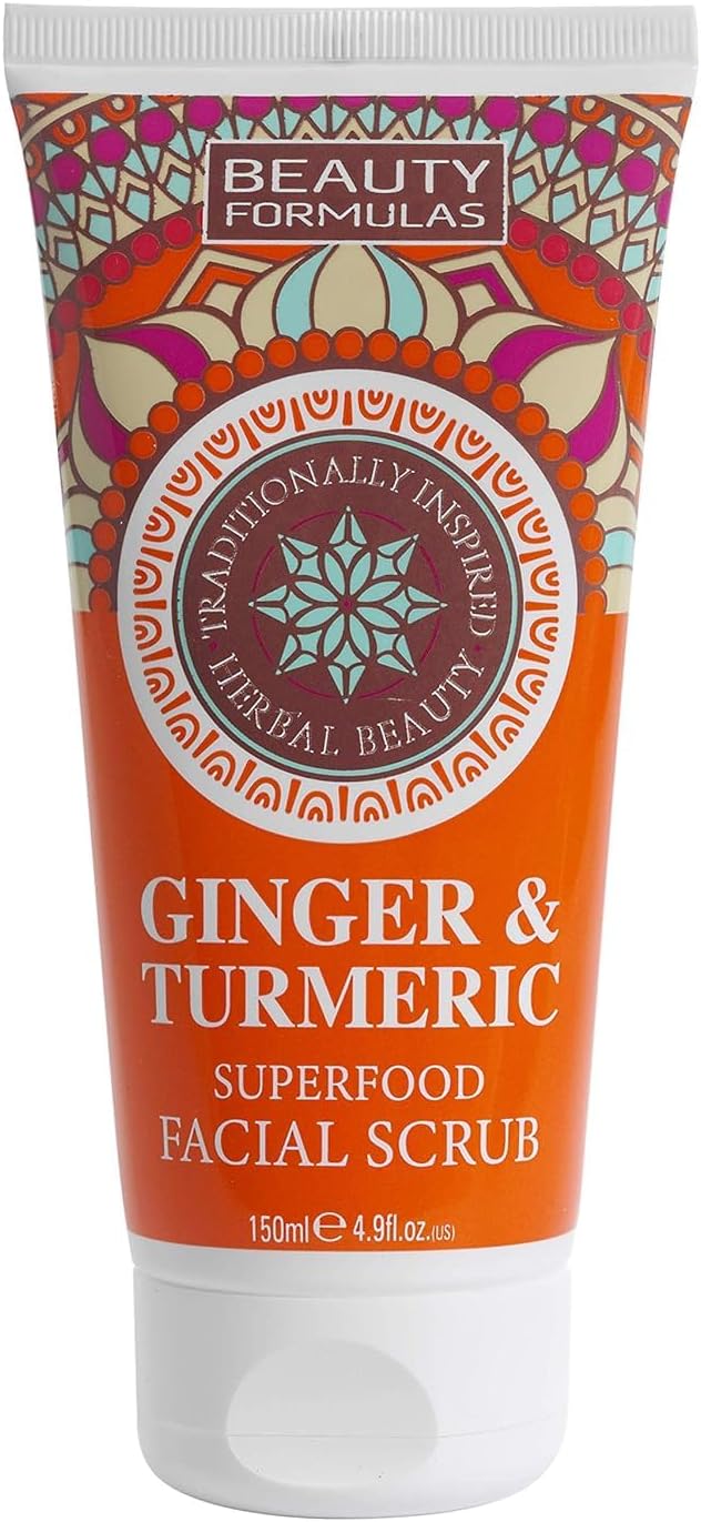 Beauty Formulas Ginger And Turmeric Superfood Facial Scrub