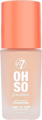 W7 Oh So Sensitive Foundation - Sand Beige