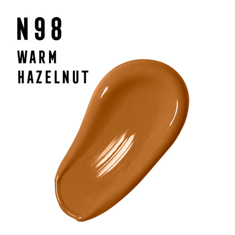 Max Factor Facefinity 3-in-1 All Day Flawless Liquid Foundation, SPF 20 - 98 Warm Hazelnut, 30 ml