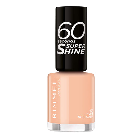 RIMMEL 60 SECONDS 8ML NAIL POLISH CARAMEL CANDY 130