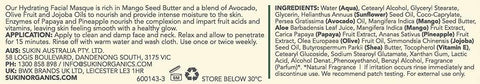 Sukin Signature Hydrating Facial Masque 200g - with a blend of Mango Seed Butter, Avocado, Essentisal Oils; cruelty free & vegan friendly - nourishes & leaves the skin smooth and with a healthy glow.