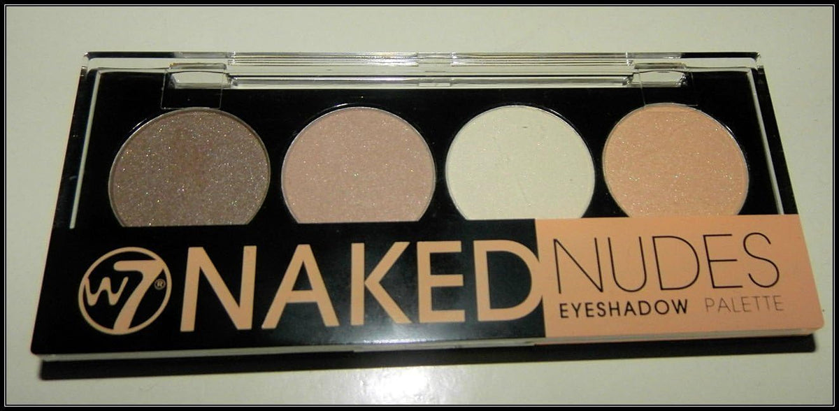 W7 Naked Nudes 4 Eye shadow Palette-new