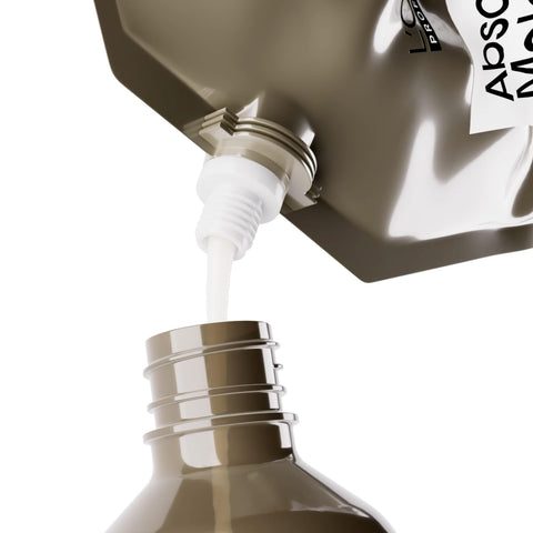 L’Oréal Professionnel Absolut Repair Molecular Sulphate Free Shampoo, For Extremely Damaged Hair, Molecular Peptides Bond Repair, Restore Strength & Elasticity