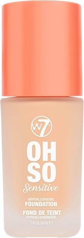 W7 Oh So Sensitive Foundation - Early Tan