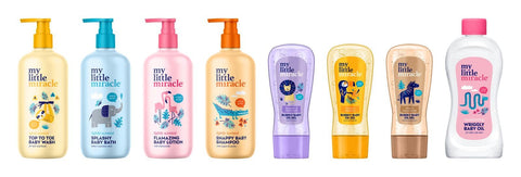 Wriggly Baby Oil, Moisturises & Protects Delicate Skin, Gives Soft Silky Skin 500ml