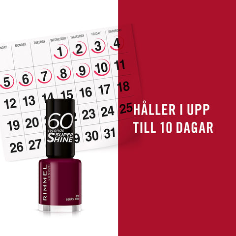 Rimmel Rita Ora 60 Seconds Nail Polish Rain Rain Go Away