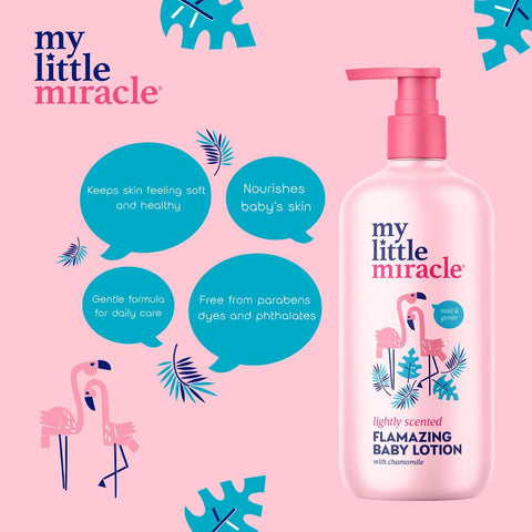 My Little Miracle Baby Lotion, Chamomile Scented, 500ml, Dermatologist Approved, for Sensitive Skin