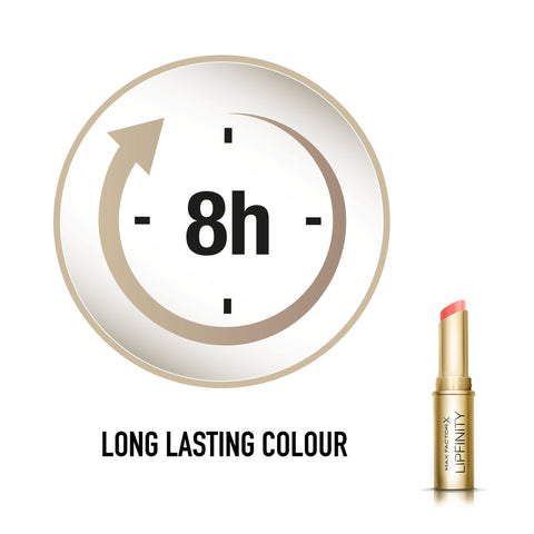 Max Factor Lipfinity Long Lasting Bullet Lipstick, Just Alluring 50, 4g