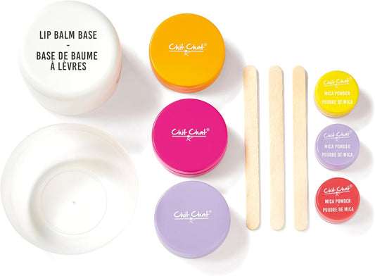 Chit Chat Lip Laboratory - Make Your Own Lip Balm Gift Set - Vegan & Cruelty-Free - Gift for Girls