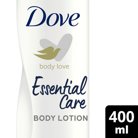 Dove Body Love Essential Care Body Lotion enrich & hydrate from the first use moisturiser for nourished skin 400 ml