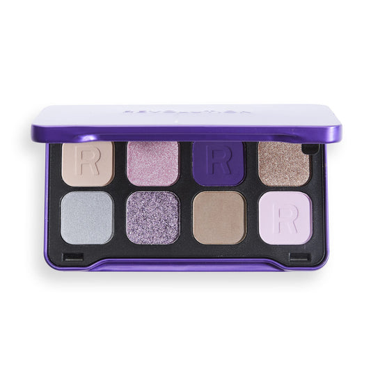 Revolution Beauty London, Forever Flawless Dynamic, Eyeshadow Palette, Mesmerized, 8 Shades, 8g
