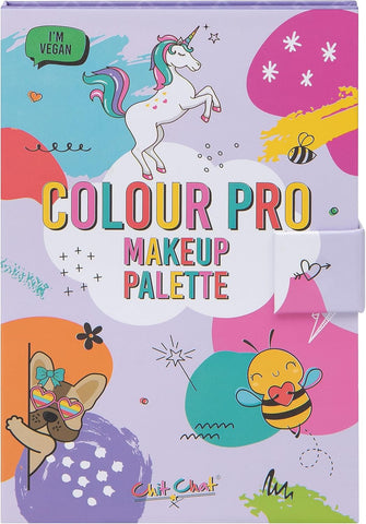 Chit Chat Colour Pro Eye Shadow Make-Up Palette with Lip Gloss Blusher & Mirror
