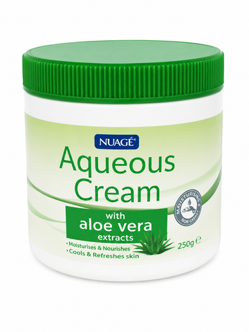 Nuage Aqueous Cream With Added Aloe Vera, 350Ml