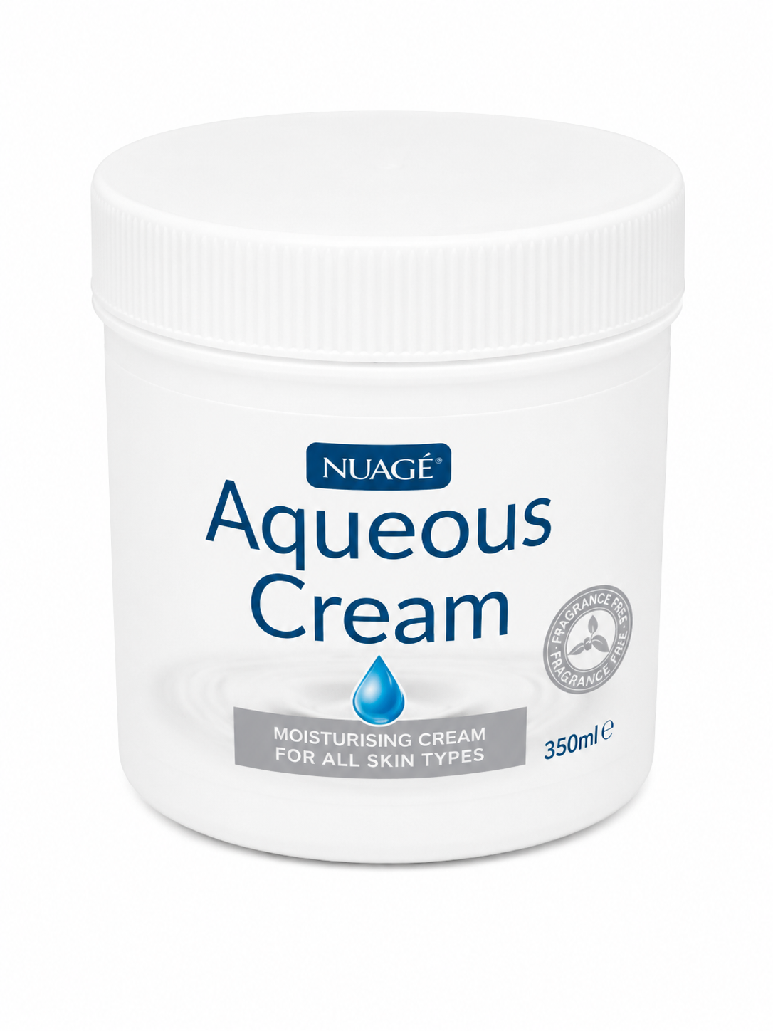 Nuage Aqueous Cream, Fragrance Free, 350Ml