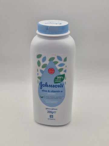 Johnson & Johnson Baby Protective Cornstarch Powder with Aloe Extract, 9 oz