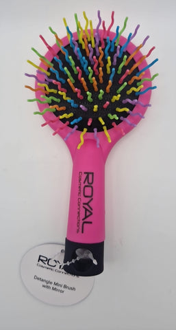 Detangle Mini Brush With Mirror