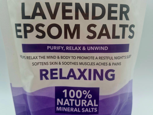 Elysium Spa Natural Lavender Epsom Salts 450G
