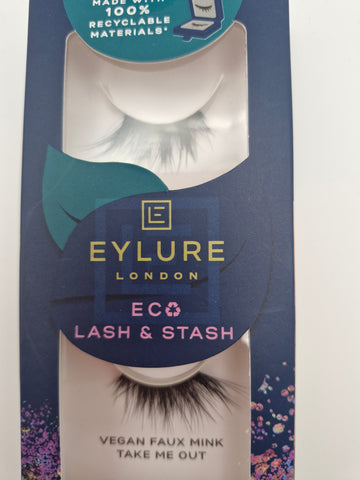 Eylure Eco Lash & Stash Vegan Faux Mink False Eyelashes- Take Me Out