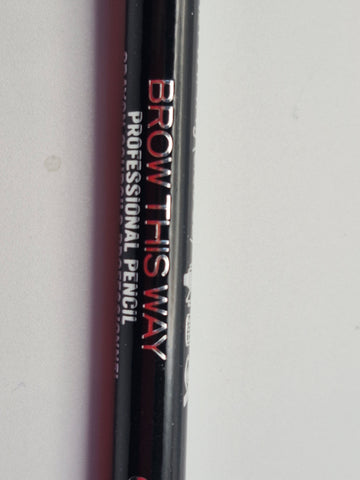 Rimmel London Professional Eyebrow Pencil, Dark Brown, 1.4g