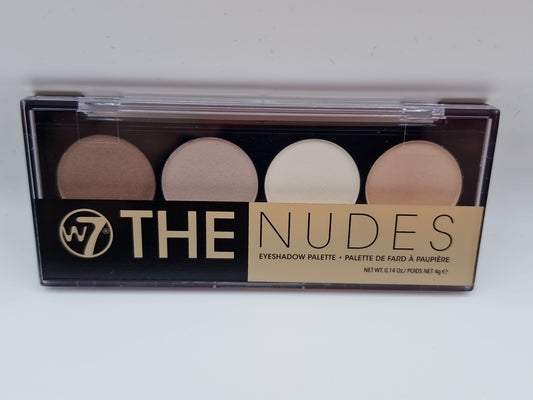 W7 Naked Nudes 4 Eye shadow Palette-new