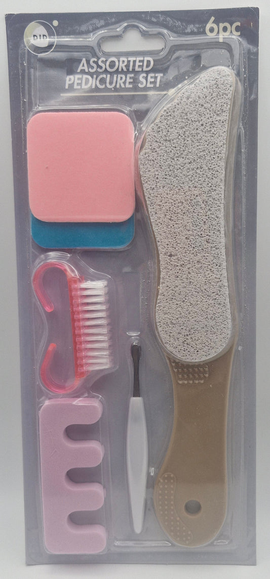 Pedicure set 6pcs