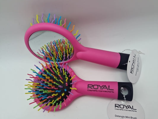 Detangle Mini Brush With Mirror
