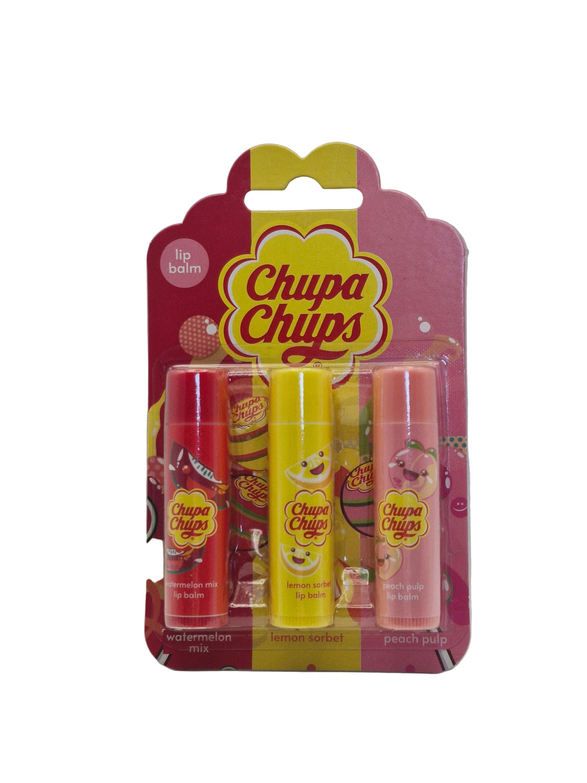 Chupa Chups Lip Balm Set of 3