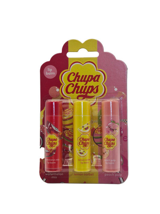 Chupa Chups Lip Balm Set of 3