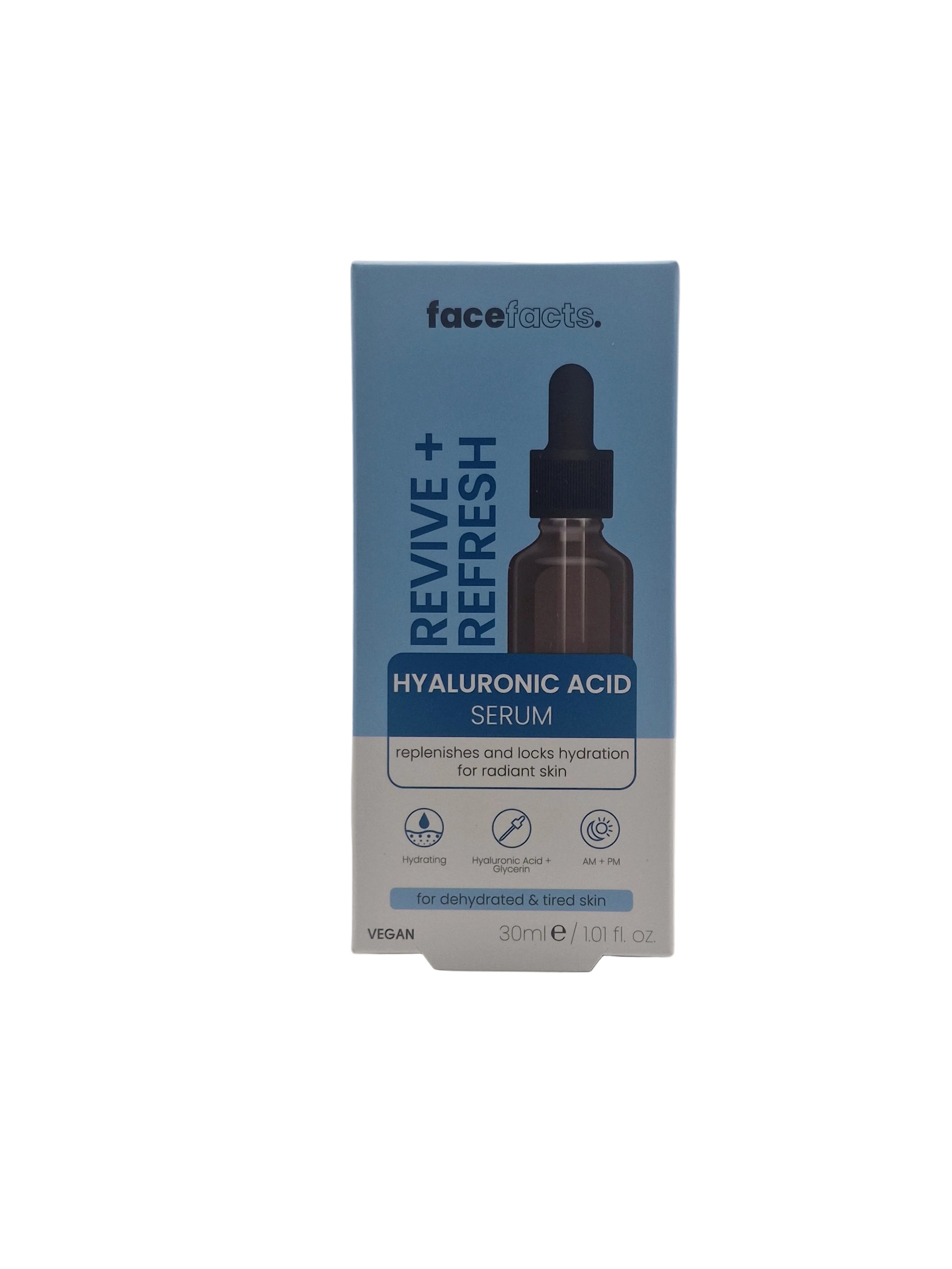Face Facts Revive + Refresh Hyaluronic Acid Serum - 30ml