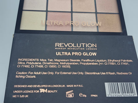 Makeup Revolution Ultra Pro Glow Palette 20 g