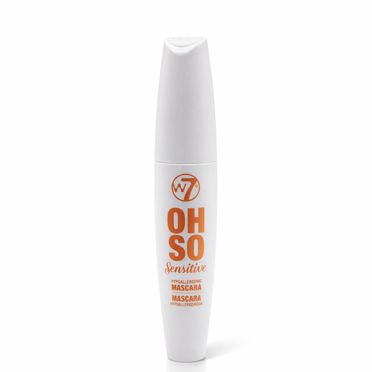 W7 sensitive mascara black