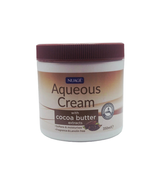 Nuage Aqueous Cream With Cocoa Butter Extracts, 350Ml