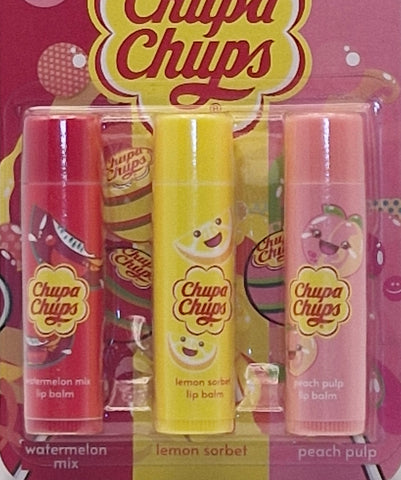 Chupa Chups Lip Balm Set of 3