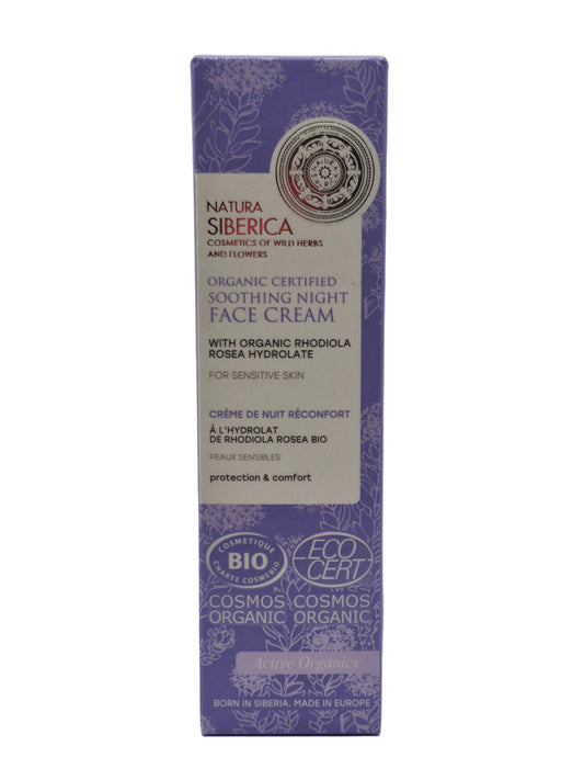 Natura Siberica Organic Certified Night Face Cream 50ml