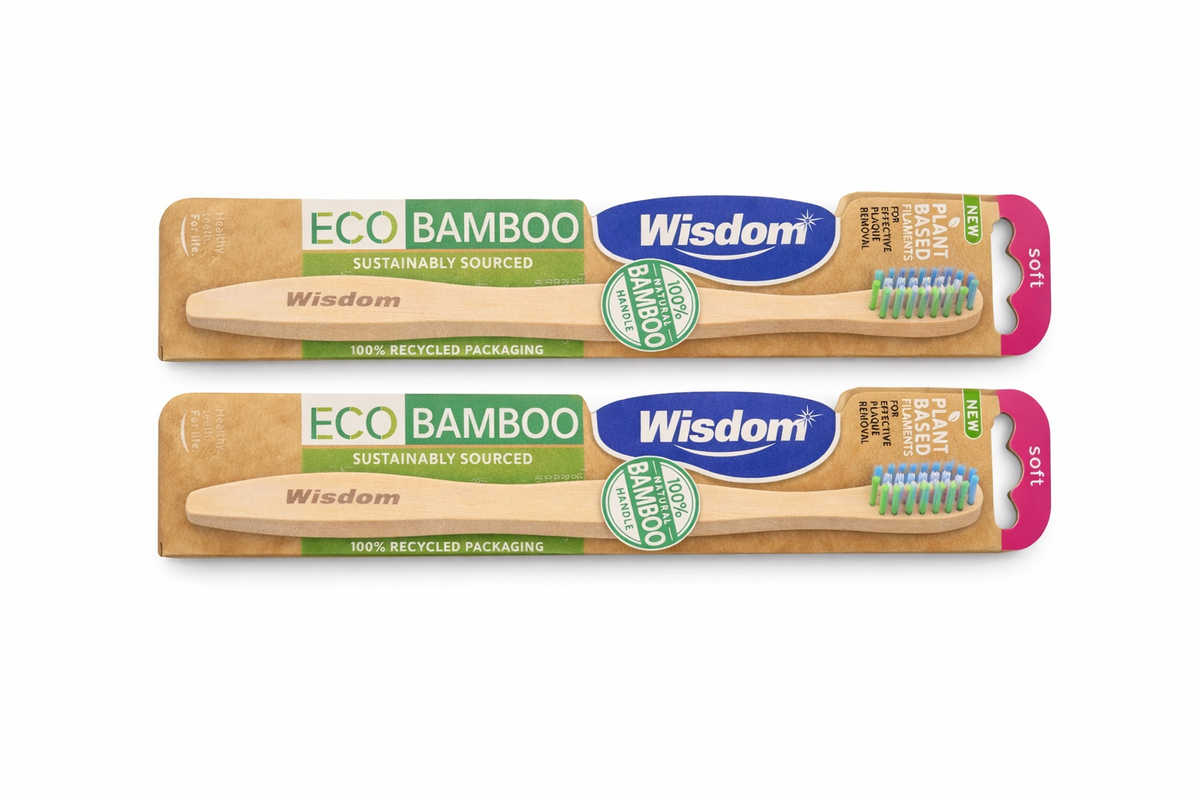 Wisdom Eco Bamboo Toothbrush