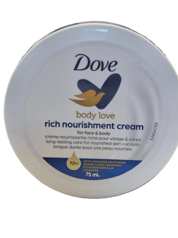 Dove Body Love Nourishment Cream 75ml