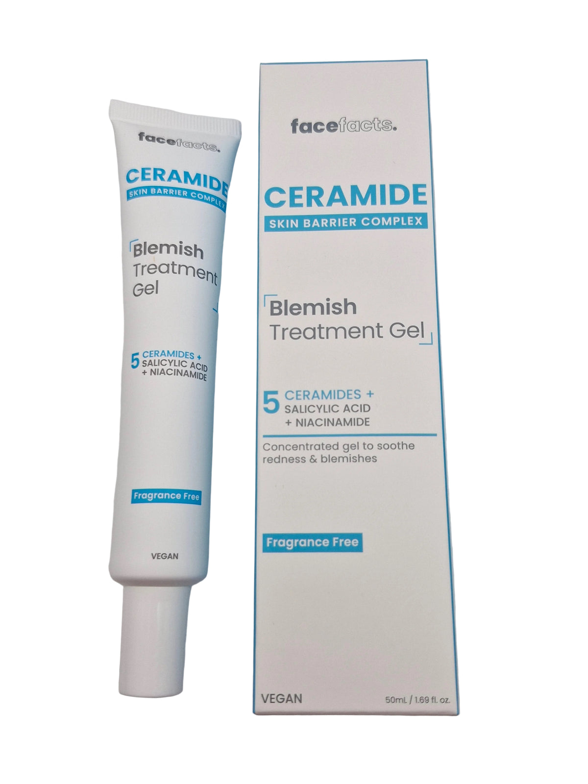 Face Facts Ceramide Blemish Treatment Gel Targets + Calms 50ml