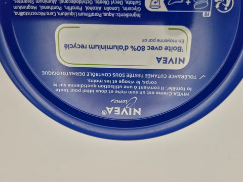 Genuine German Nivea Creme Cream Made in Germany - 5.1 oz. / 150ml