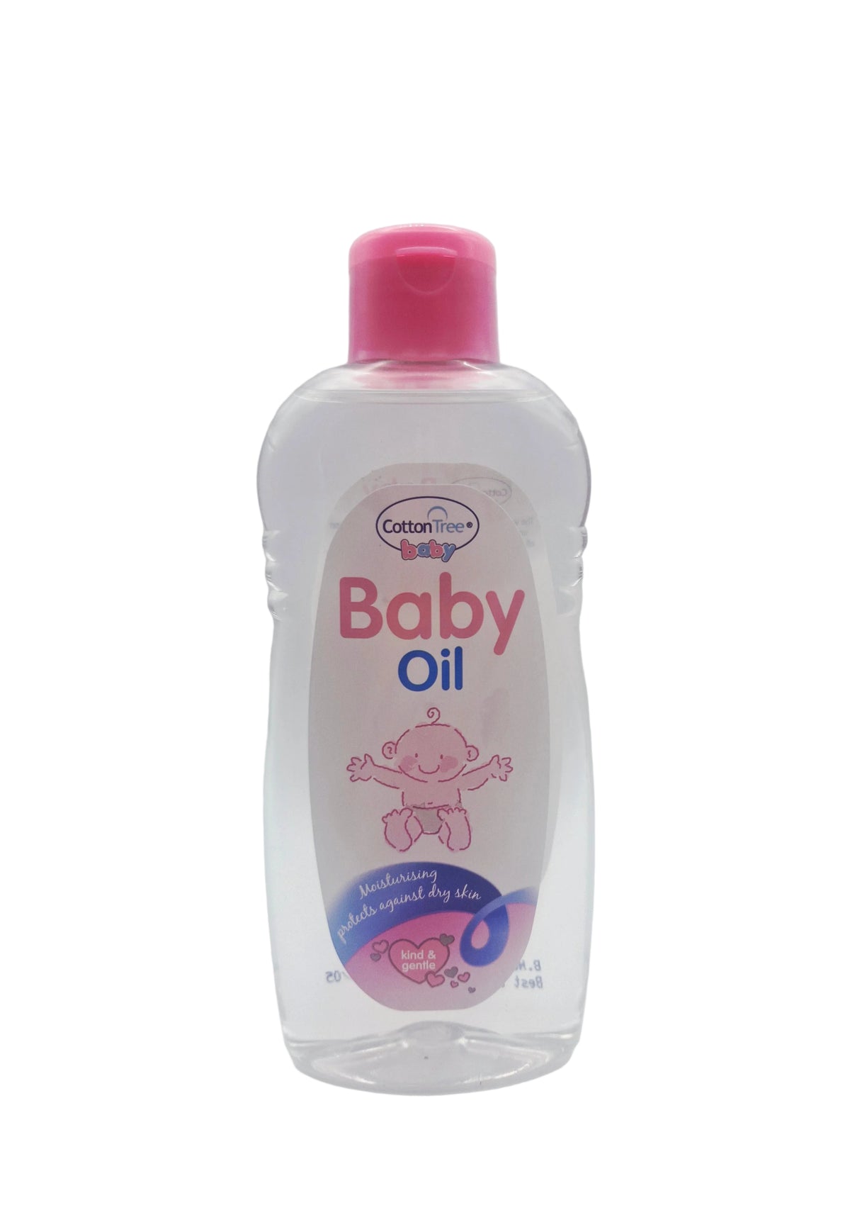 Cotton Tree Baby Oil, 335 ml
