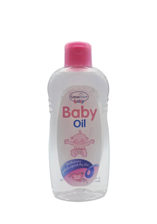 Cotton Tree Baby Oil, 335 ml